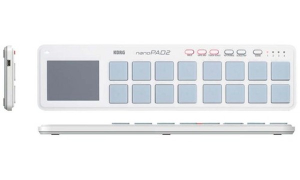 MIDI-контроллер KORG nanoPAD2 White