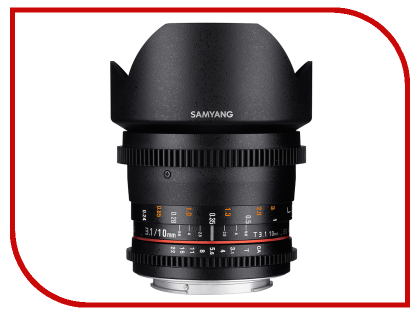 

Объектив Samyang Canon MF 10 mm T3.1 ED AS NCS CS VDSLR