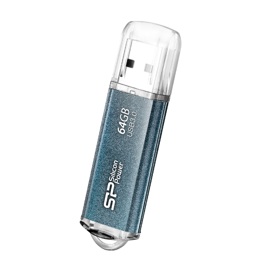 USB Flash Drive 64Gb - Silicon Power Marvel M01 SP064GBUF3M01V1B usb flash drive 32gb silicon power blaze b10 blue sp032gbuf3b10v1b