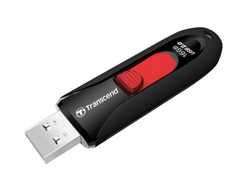 USB Flash Drive 16Gb - Transcend JetFlash 590 TS16GJF590K Black transcend storejet 25a3 1tb black ts1tsj25a3k