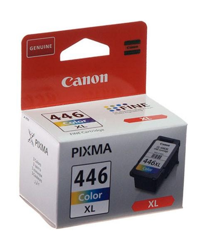 Картридж Canon CL-446XL Color 8284B001 для Pixma MG2440/MG2540 картридж canon pg 445 xl black для pixma mg2440 mg2540 8282b001