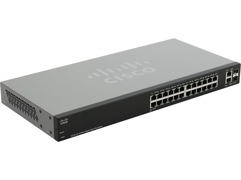 

Коммутатор Cisco SG220-26, SG220-26