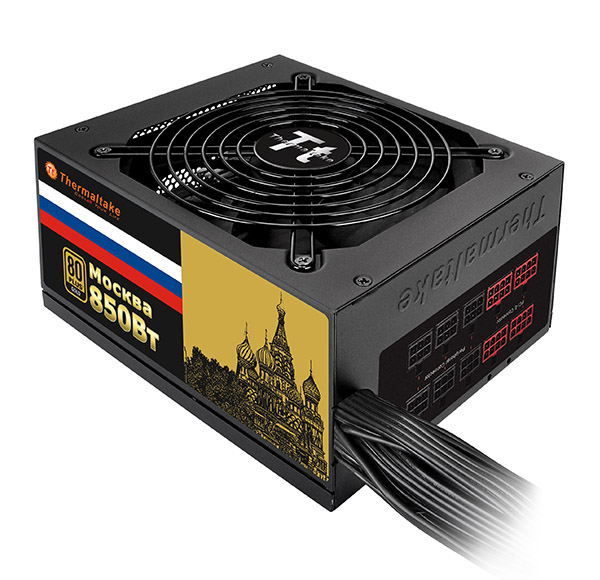 фото Блок питания thermaltake russian gold moscow 850w w0428re