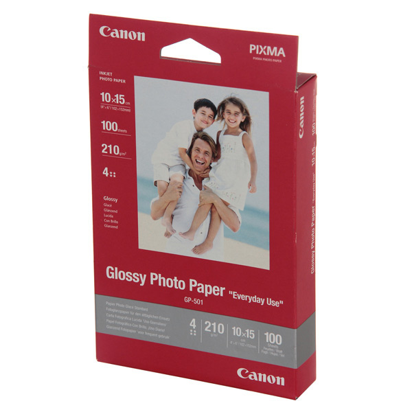 Фотобумага Canon GP-501 Everyday Use Glossy 210g/m2 10x15 100 листов 0775B003