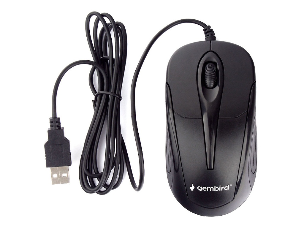 

Мышь Gembird Musopti8-808U Black USB, MUSOPTI8-808U