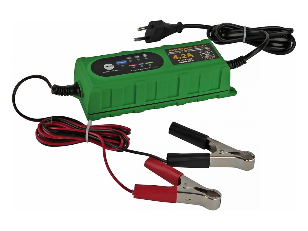 Зарядное устройство AutoExpert BC-40 манометр autoexpert dm 40