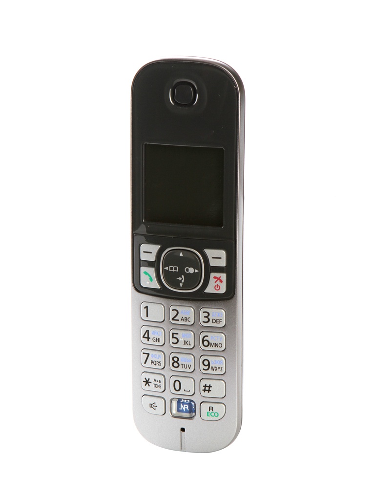 Радиотелефон Panasonic KX-TG6821 серый металлик радиотелефон panasonic kx tg2512rus