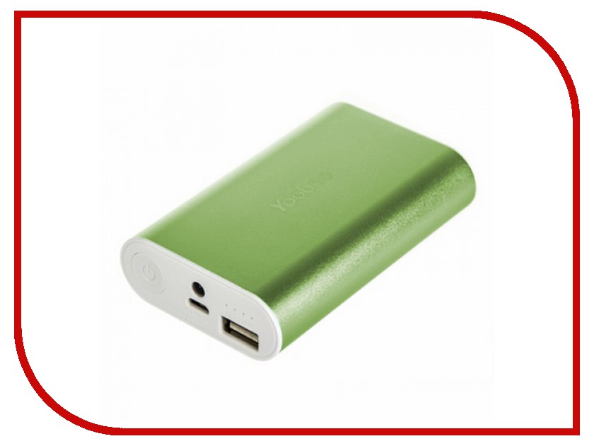 

Аккумулятор Yoobao Power Bank Master M3 YB-6013 7800mAh Green
