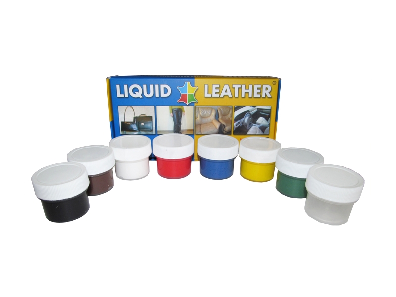 фото Средство для ремонта изделий из кожи Liquid Leather набор 7 цветов