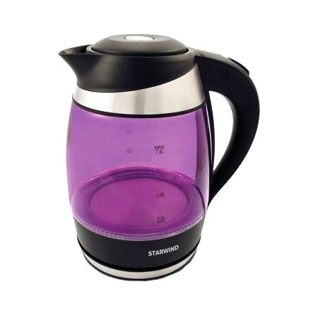 

Чайник Starwind SKG2217 1.8L Purple-Black, SKG2217