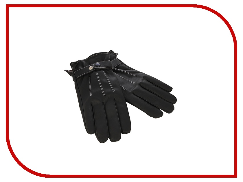 фото Теплые перчатки для сенсорных дисплеев iCasemore искуственная кожа р.UNI Black
