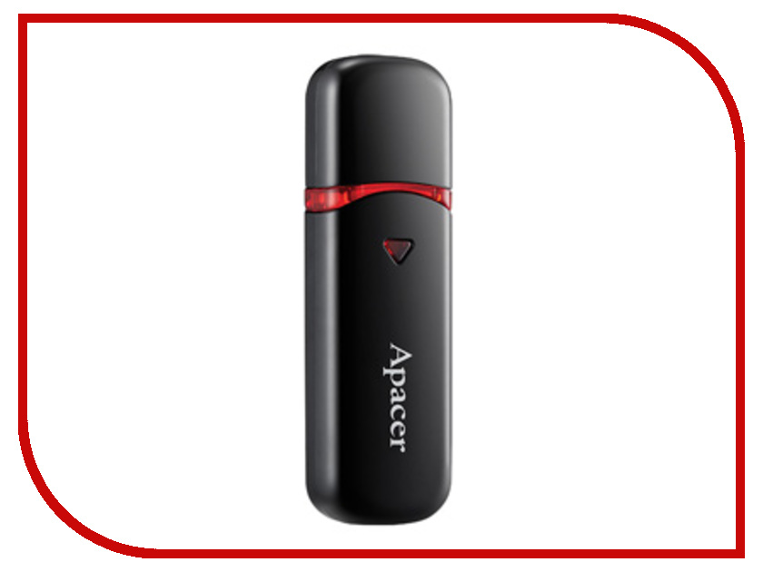 

USB Flash Drive 4Gb - Apacer AH333 Black AP4GAH333B-1