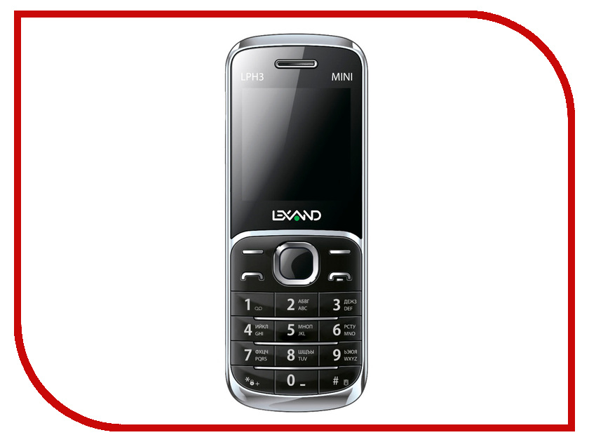фото Сотовый телефон Lexand Mini LPH-3 Black