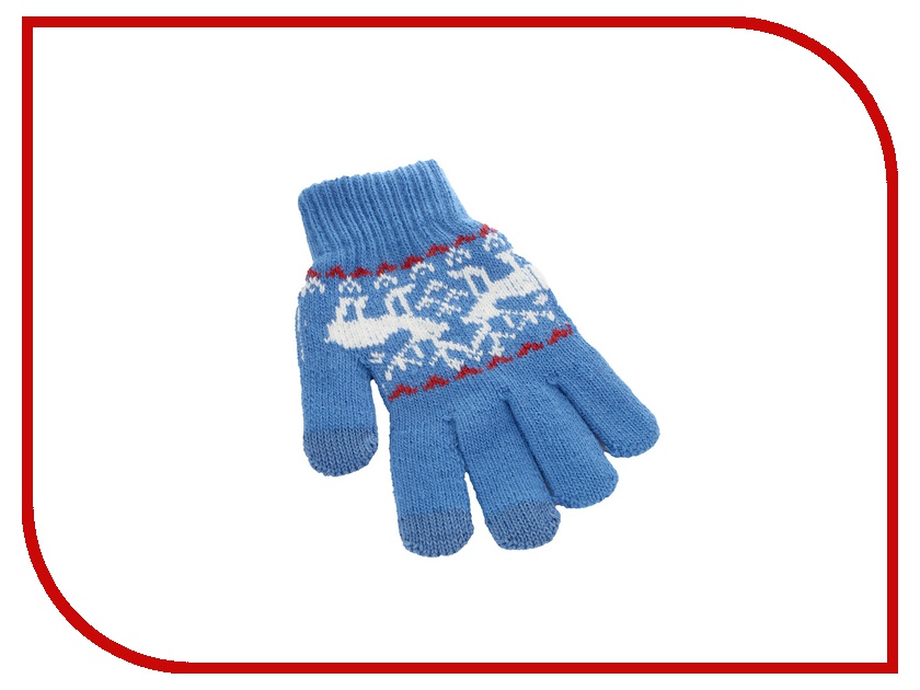 фото Теплые перчатки для сенсорных дисплеев CBR / Human Friends Mobile Comfort Fiver р.UNI Blue