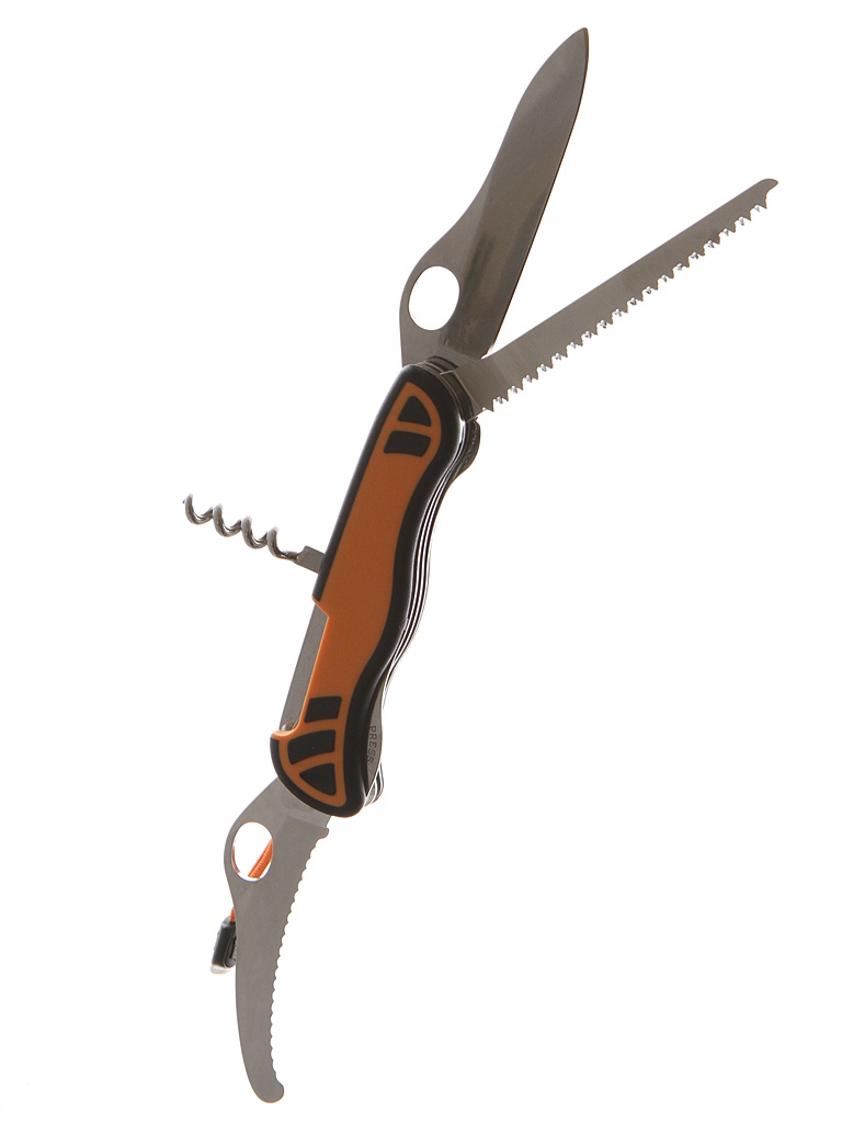 Мультитул Нож Victorinox Hunter XT One Hand 0.8341.MC9 Orange-Black