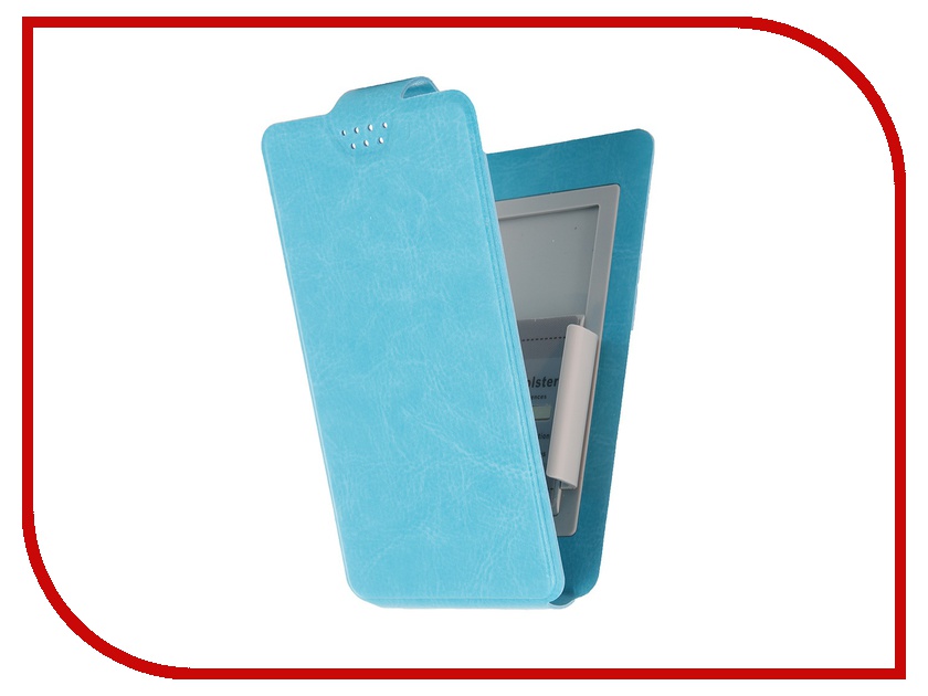 

Аксессуар Чехол-флип Clever SlideUP S 3.5-4.3-inch универсальный иск. кожа Blue