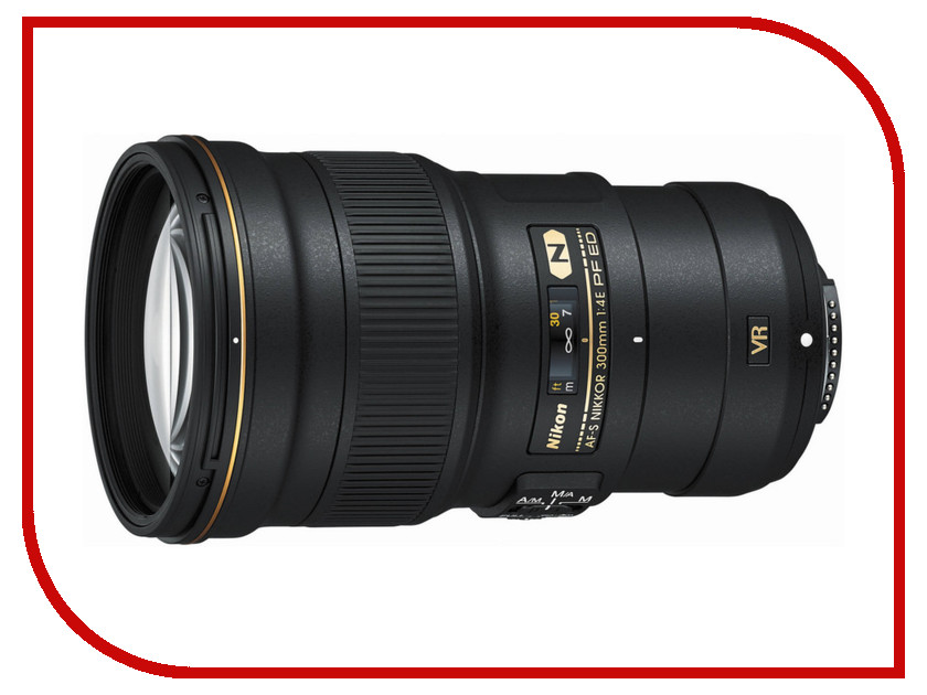 

Объектив Nikon Nikkor AF-S 300 mm f/4.0 E PF ED VR