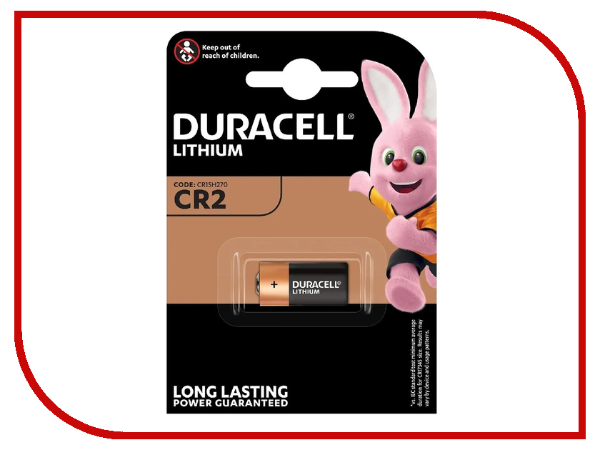 

Батарейка CR2 - Duracell CR2 Ultra BL1 (1 штука), CR2
