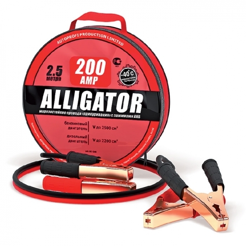 фото Пусковые провода autoprofi alligator bc-200