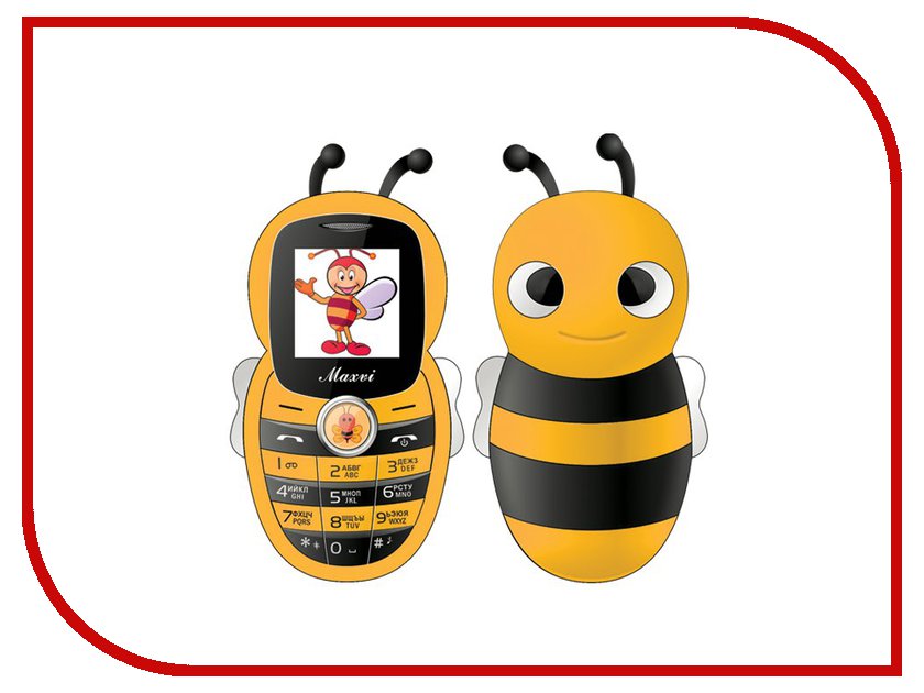 

Сотовый телефон Maxvi J8 Yellow, J8