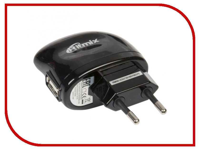 фото Зарядное устройство Ritmix RM-001 / Onext / Alwise / Deppa TR-018 USB 1000 mA сетевое 23123