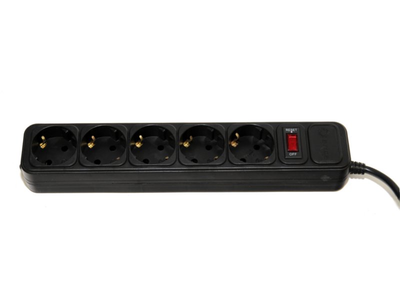 

Сетевой фильтр 5bites 5 Sockets 1.5m Black SP5-B-15, SP5-B-15