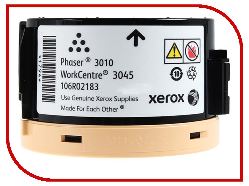 

Картридж Xerox 106R02183 for Phaser 3010 / 3040 / WorkCentre 3045