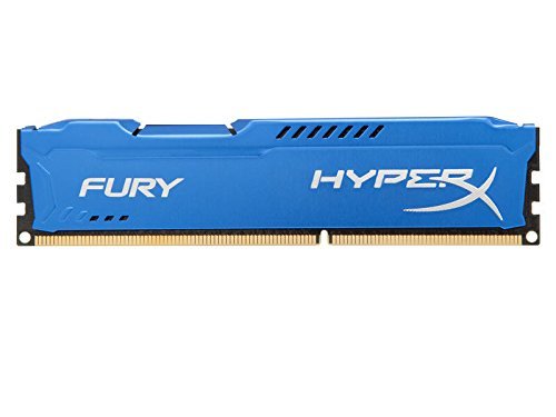 

Модуль памяти Kingston HyperX Fury Blue Series DDR3 DIMM 1333MHz PC3-10600 CL9 - 4Gb HX313C9F/4, HX313C9F/4