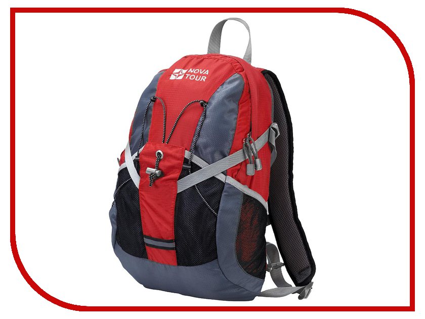 

Рюкзак Nova Tour Вижн 20 Grey-Red 13402-050-00