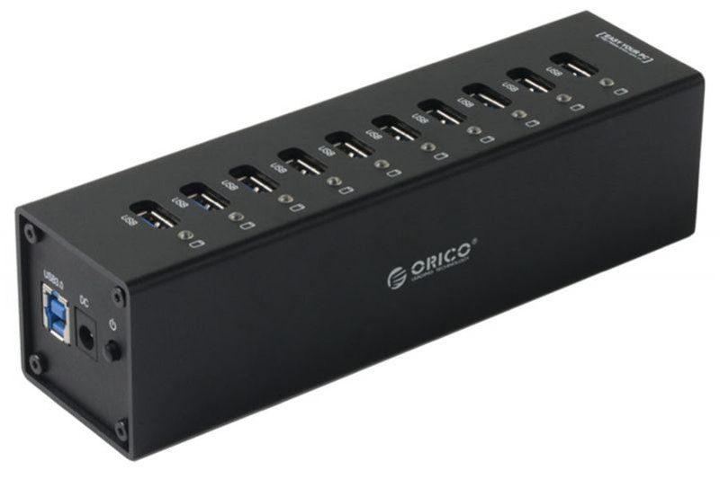 

Orico A3H10-BK USB 10-Ports Black, A3H10-BK