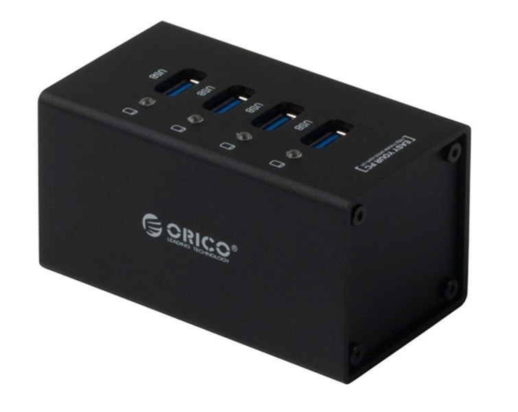 

Orico A3H4-BK USB 4-Ports Black, A3H4-BK