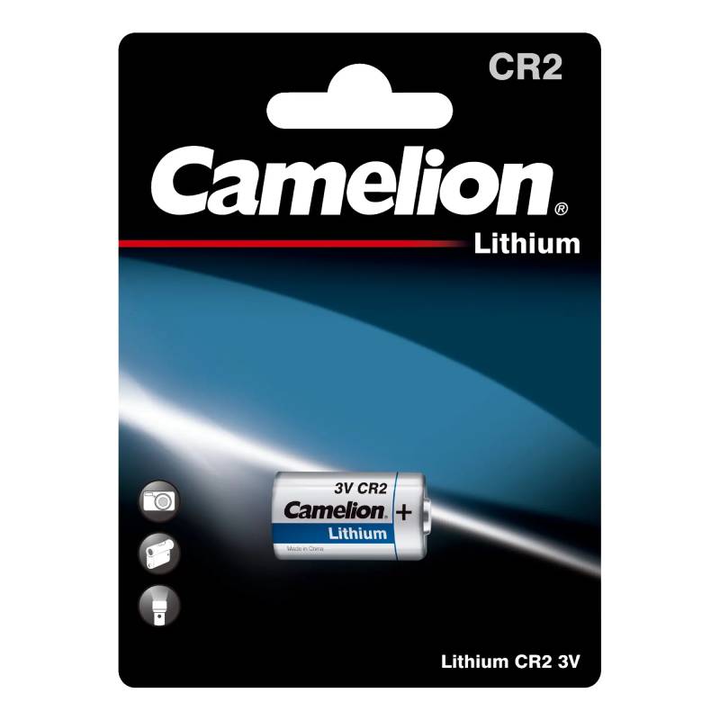 Батарейка CR2 - Camelion CR2-BP1 (1 штука) батарейка литиевая camelion cr2450 bp1 1 шт