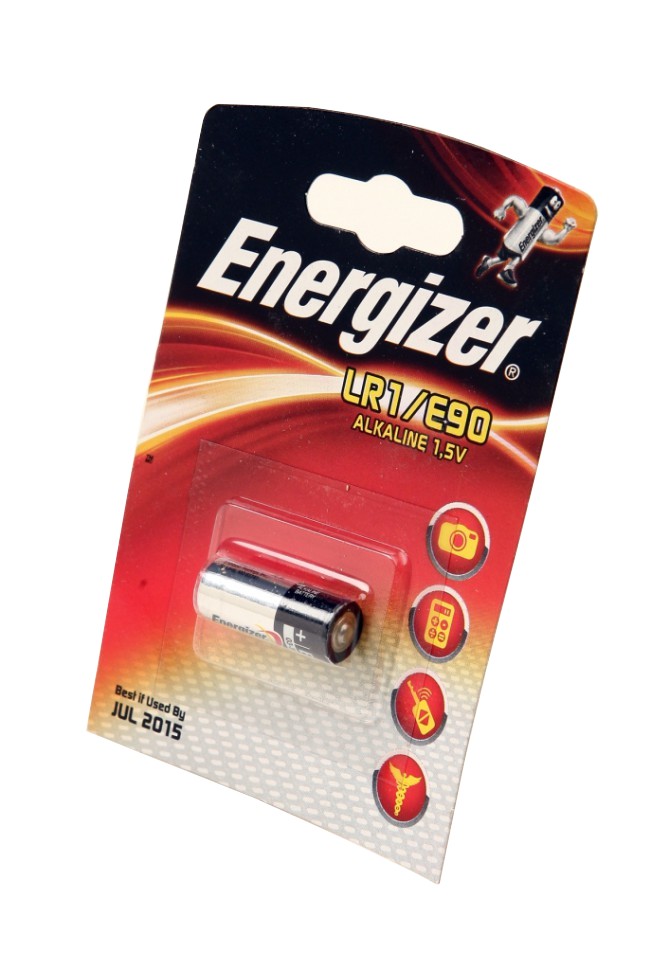 фото Батарейка LR1/E90 - Energizer Alkaline (1 штука) E300781301 / 23290