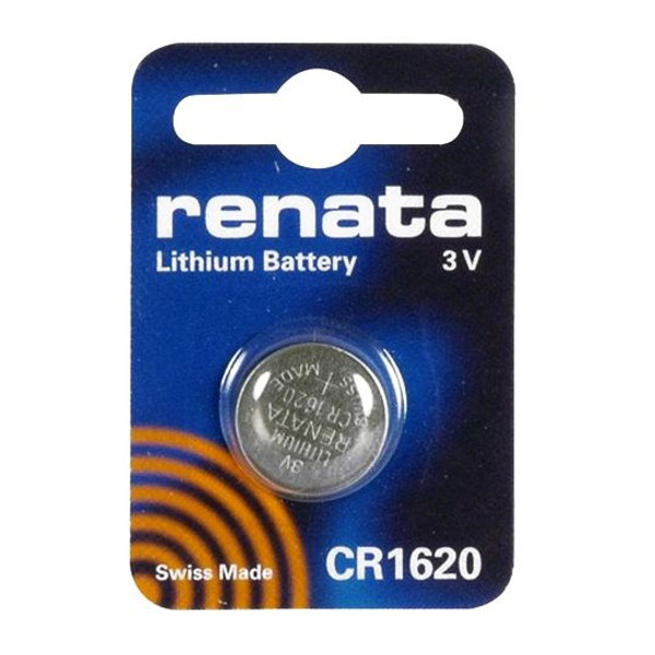 Батарейка CR1620 - Renata (1 штука) батарейка cr1616 renata 1 штука