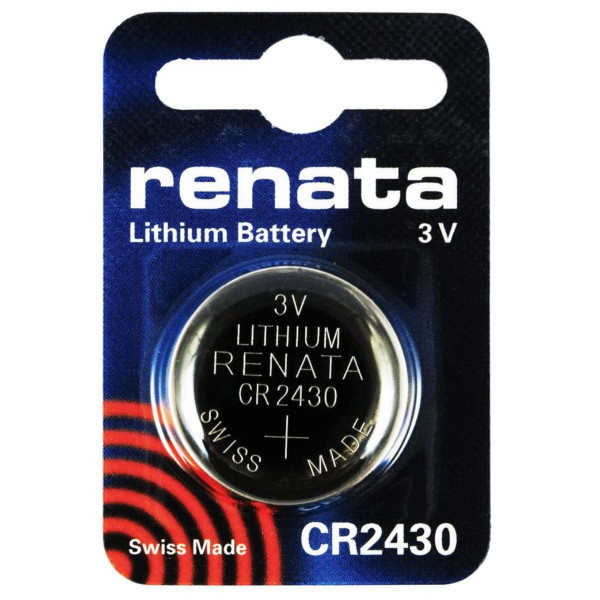Батарейка CR2430 - Renata (1 штука) батарейка cr2430 gp lithium cr2430 2c1 10 600 1 штука