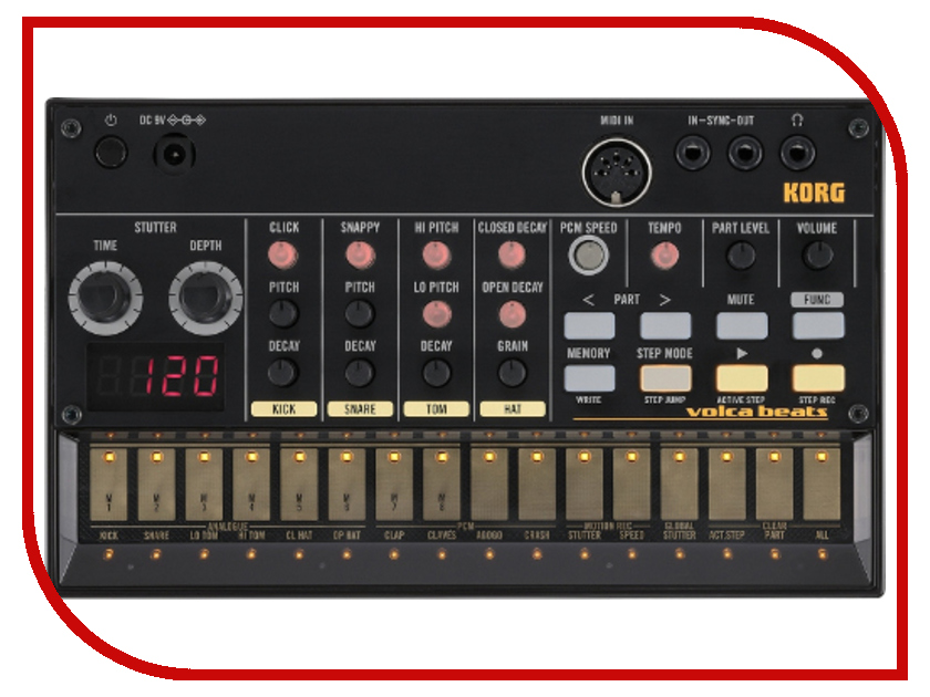 

Синтезатор KORG Volca Beats