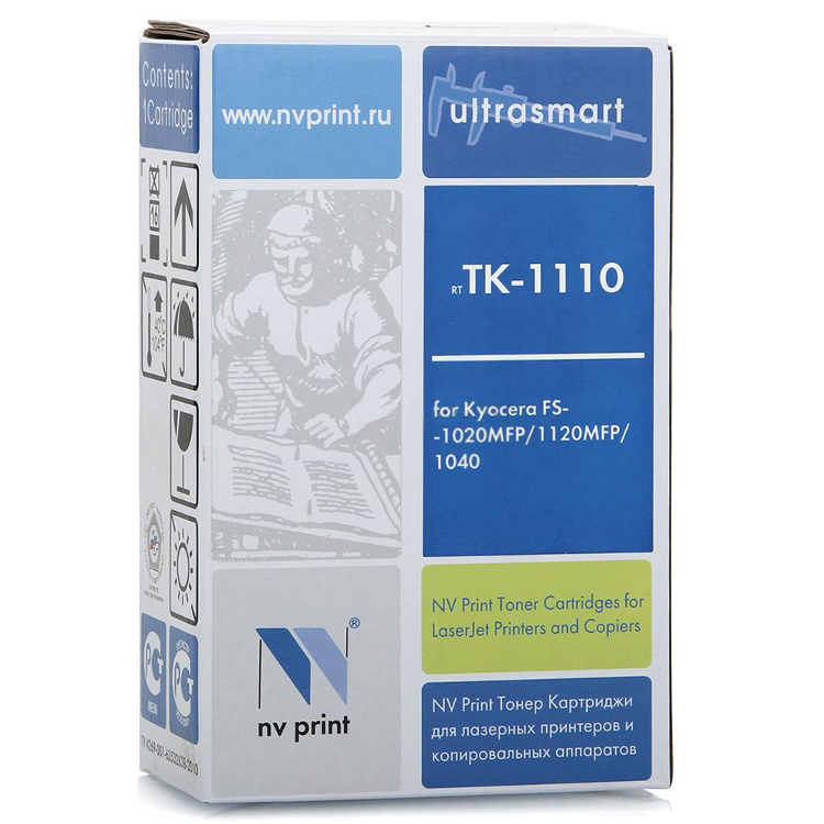 Картридж NV Print TK-1110 для FS 1040/1020MFP/1120MFP картридж nv print tk 1110 для kyocera fs 1040 1020mfp 1120mfp 2500k