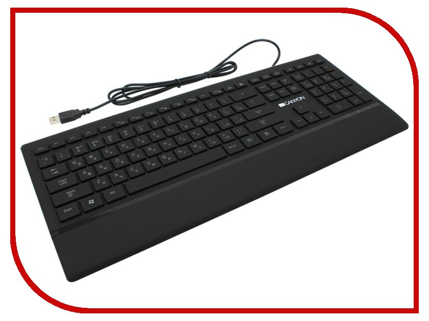 

Клавиатура Canyon CNS-HKB6 Black USB