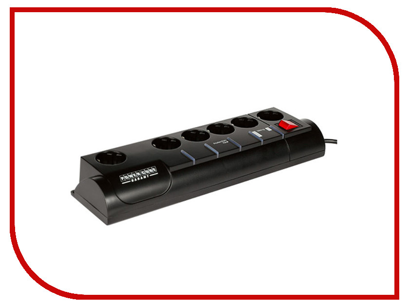 

Сетевой фильтр Power Cube Garant 5+1 Socket 3m SISN-Black-10