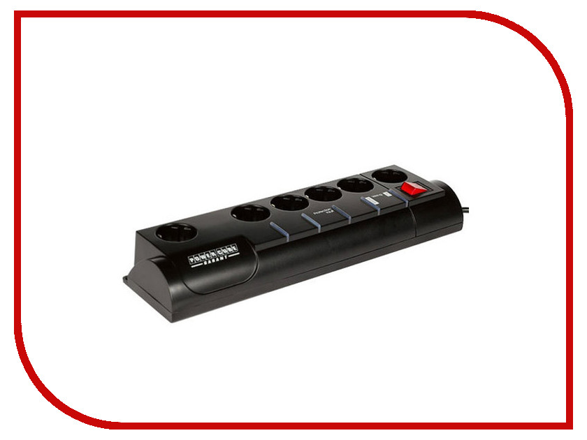 

Сетевой фильтр Power Cube Garant 5+1 Socket 3m SISN-2-Black-10
