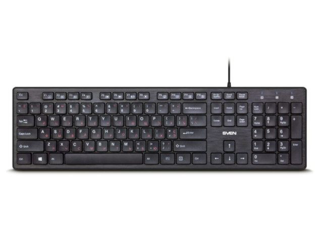 

Клавиатура Sven Elegance 5800 Black USB, 5800
