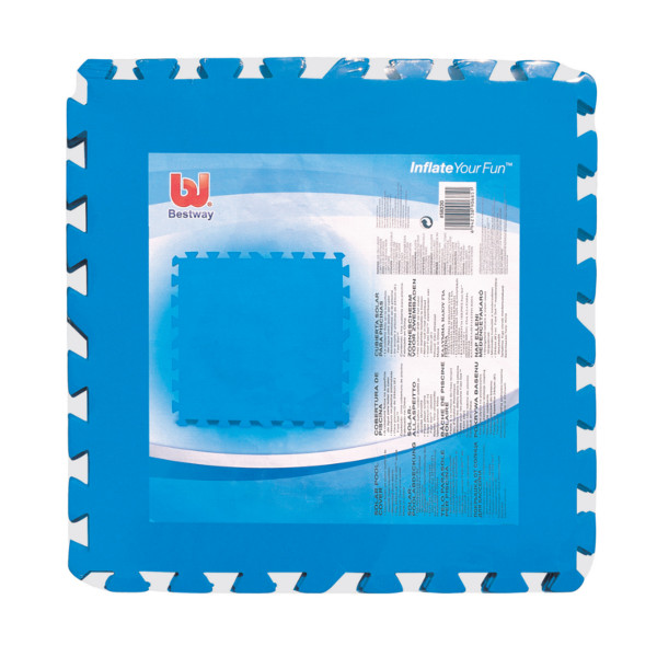 Подстилка BestWay 50x50cm 58220 подложка для бассейна bestway 58220 полиэтилен 50x50 см цвет синий