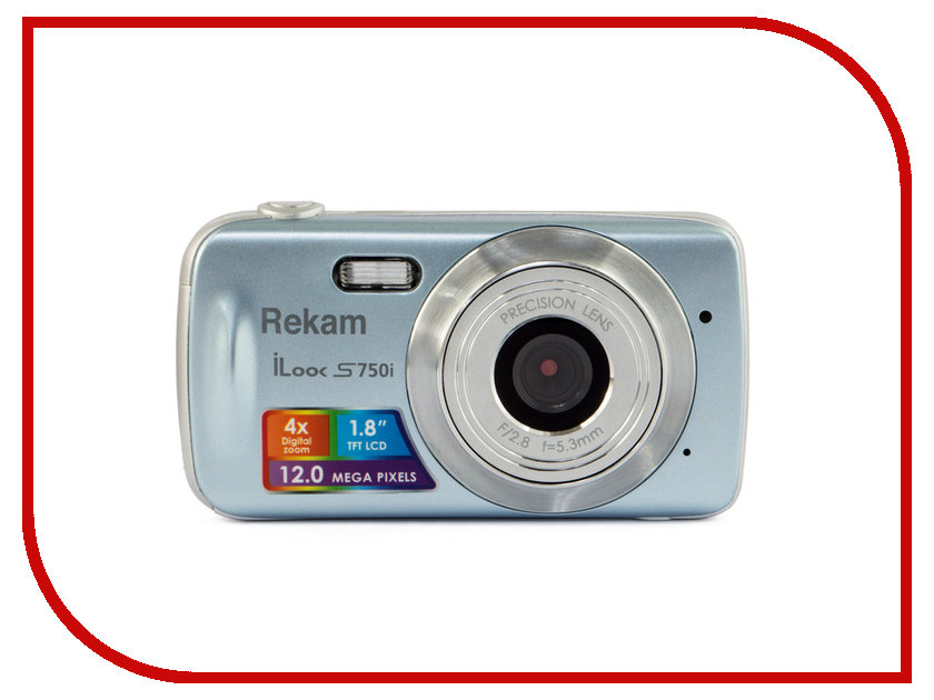 фото Фотоаппарат Rekam iLook S750i Metallic Grey