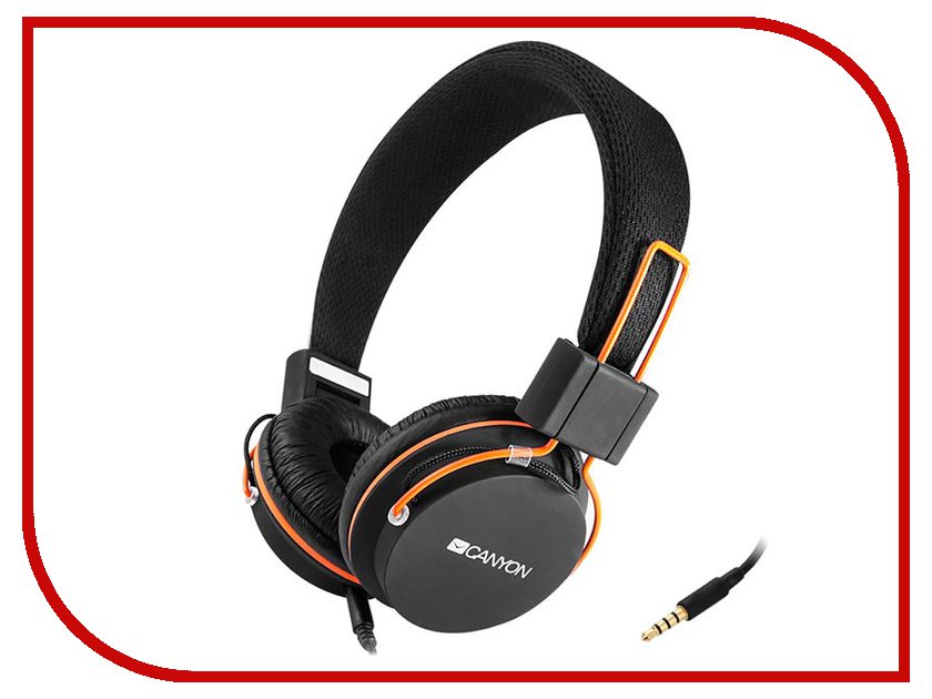 

Canyon Foldable Headphones Black CNE-CHP2 7CCNECHP2