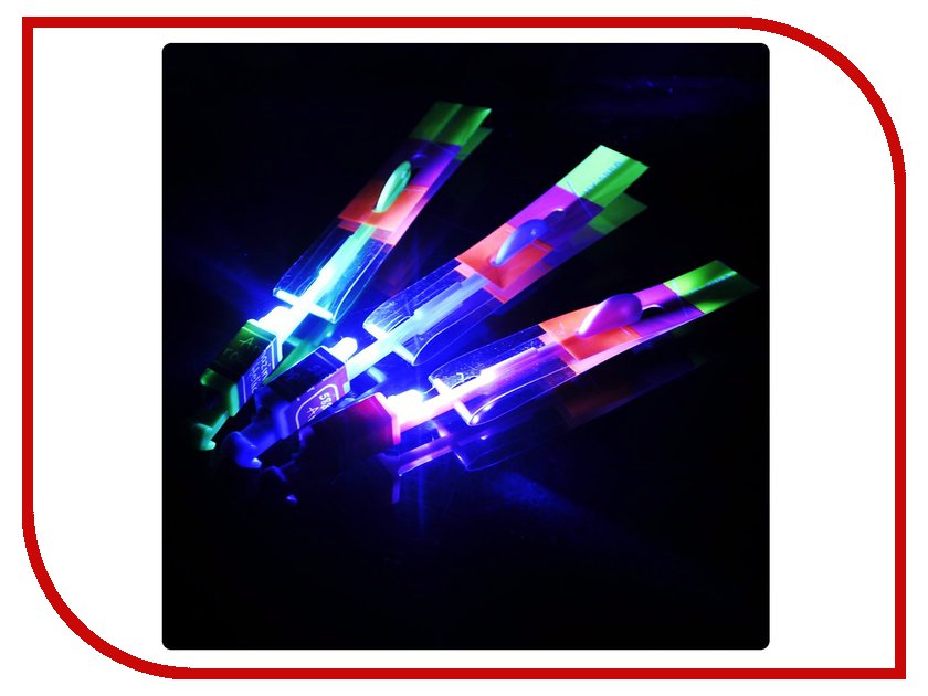 фото Игрушка Shantou Gepai / СмеХторг / Наша игрушка Вертолетик светящийся 20см 63628