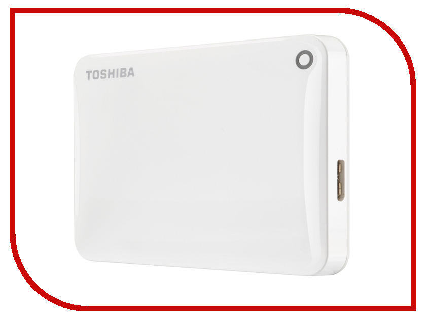 фото Жесткий диск Toshiba Canvio Connect II 3Tb White HDTC830EW3CA