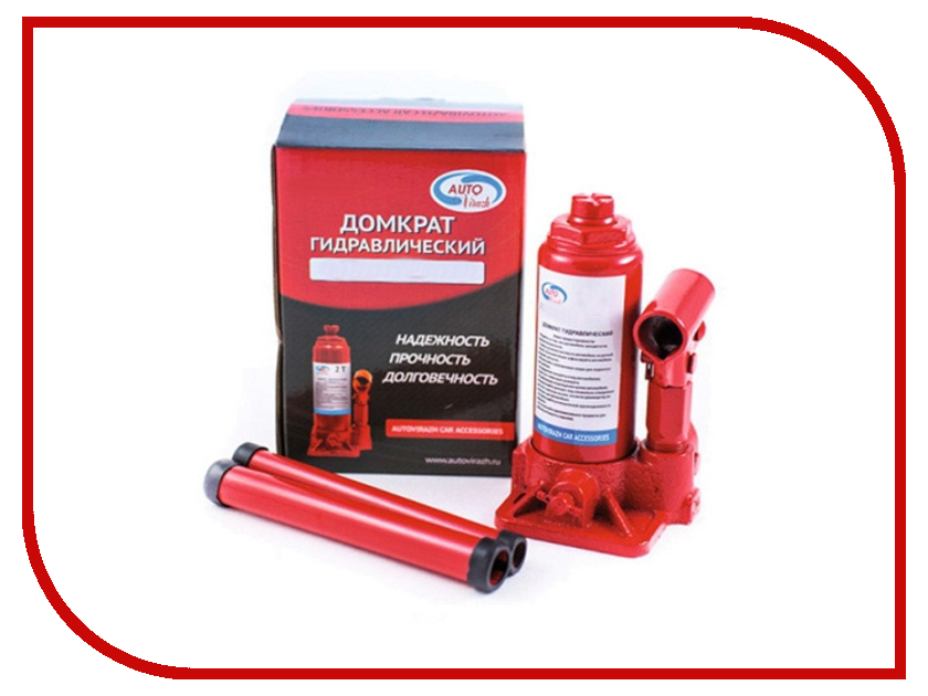 

Домкрат Autovirazh AV-072403 3т Red