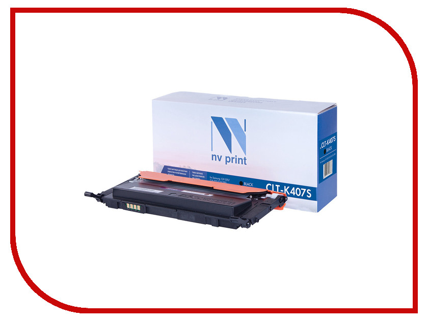 

Картридж NV Print CLT-K407S Black для Samsung CLP-320/325/320N/325W/CLX-3185/N/FN/FW, CLT-K407S