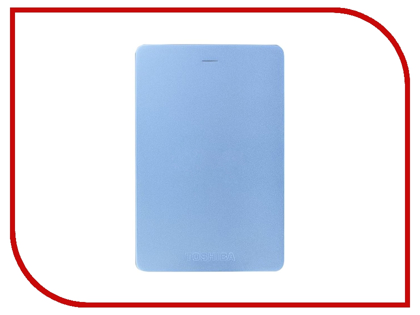 фото Жесткий диск Toshiba Canvio Alu 1Tb Blue HDTH310EL3AA