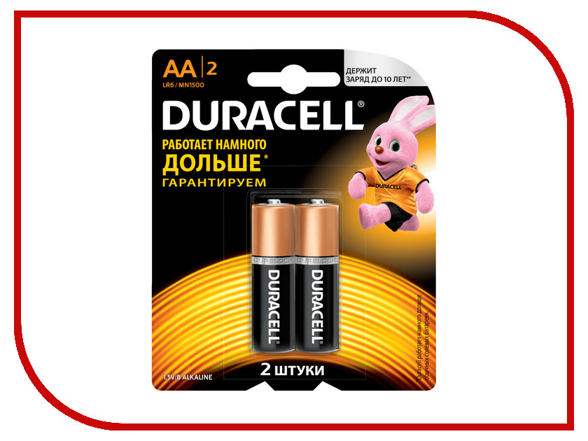 

Батарейка AA - Duracell LR6-MN1500 (2 штуки)